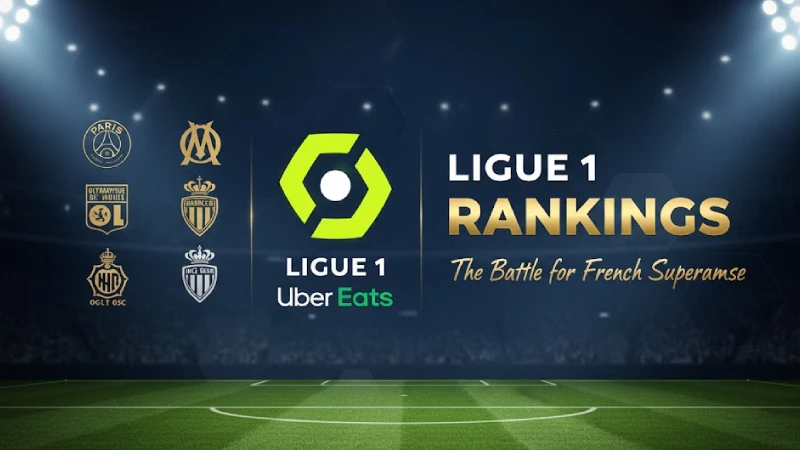 Cập Nhật Bảng Xếp Hạng Ligue 1 Pháp